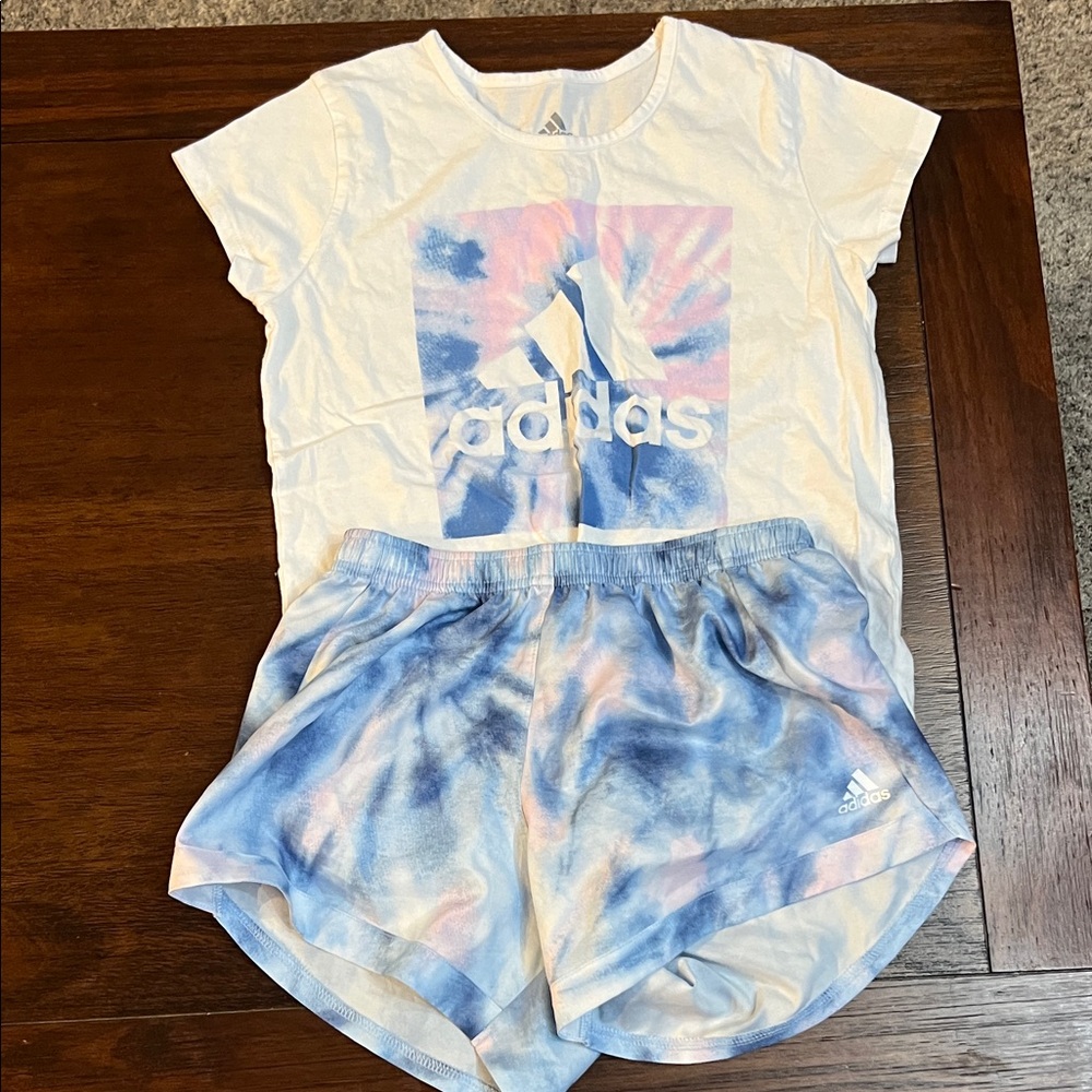 Adidas Pastel Tie-Dye Tee